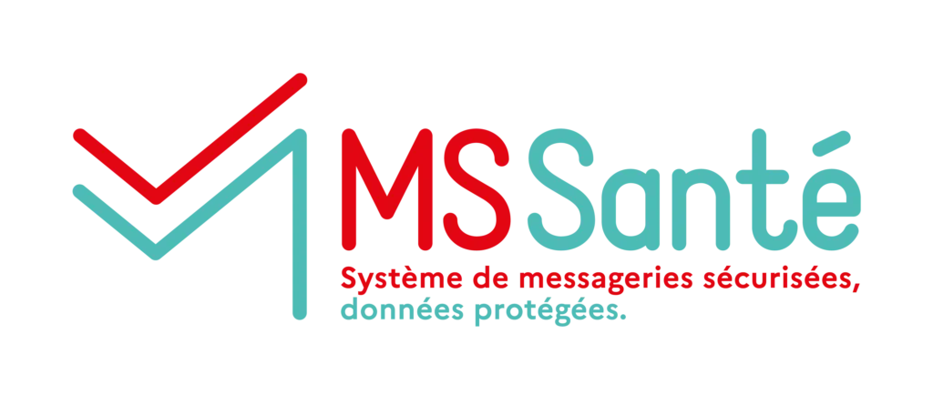 Logo MSSanté — Messagerie Sécurisée de Santé
